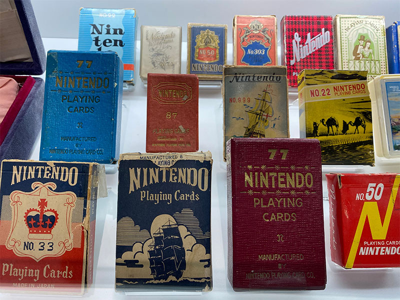 Old playing cards from Nintendo