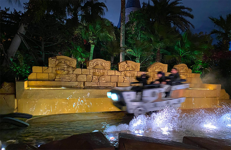 Mine Cart Madness's high-speed cart