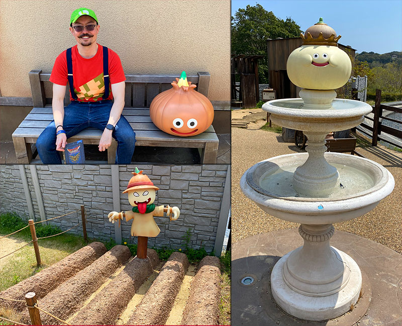 Photo spots at Dragon Quest Island