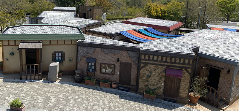 The village of Dragon Quest Island