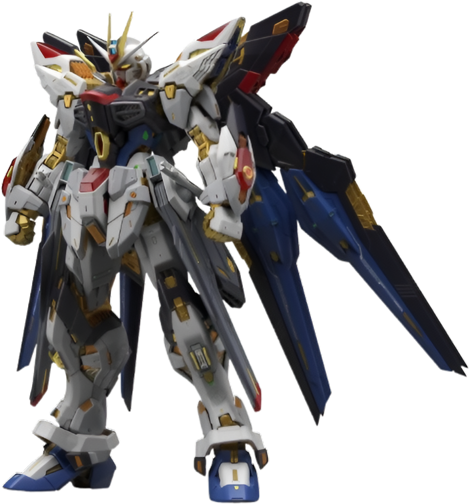 Bandai Spirits MGEX 1/100 Strike Freedom Gundam –Plastic Model com Estrutura Metálica Extrema